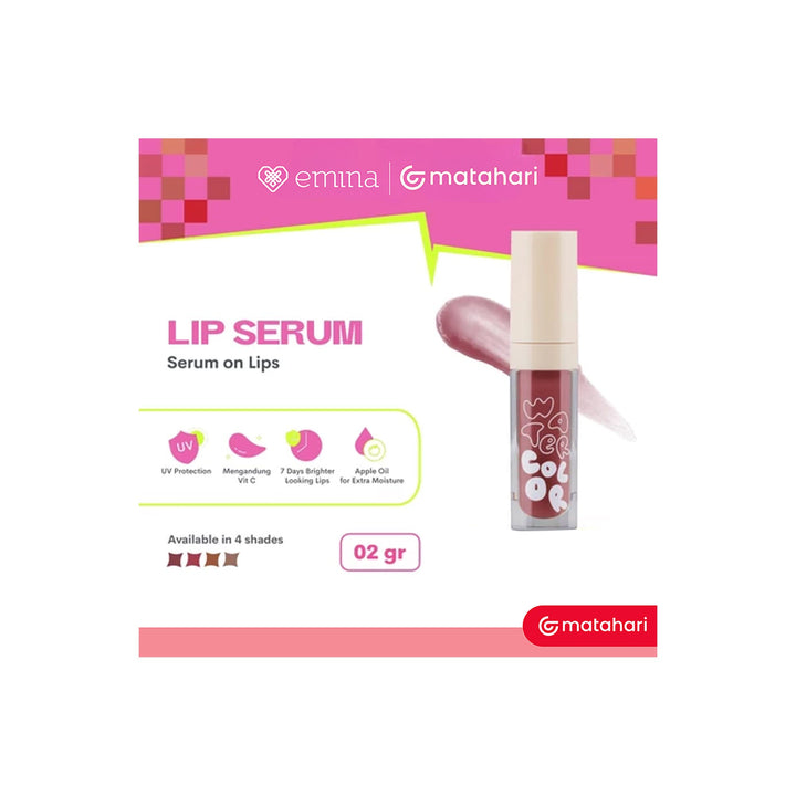 Emina Watercolor Lip Serum 02 Mist 2 g