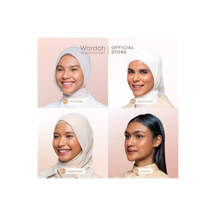 Wardah Colorfit Perfect Glow Cushion 32N Neutral Beige 15 g