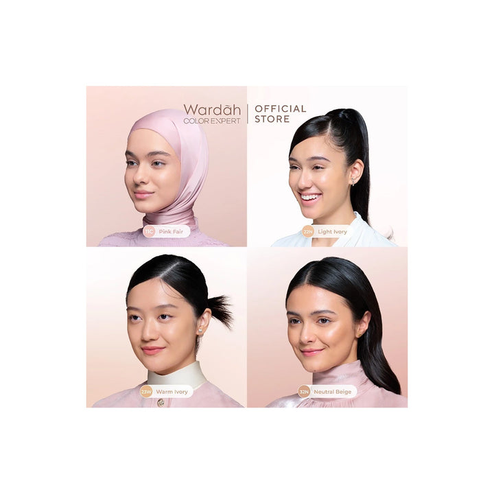 Wardah Colorfit Perfect Glow Cushion 42N Neutral Sand 15 g