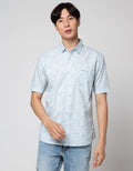 Giani Gracio Textured Print Kemeja Pria