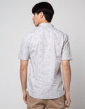 Giani Gracio Textured Print Kemeja Pria