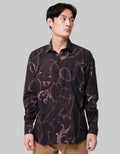 Moc Men's Long Sleeve Batik Shirt Muchoz Casual