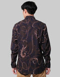 Moc Men's Long Sleeve Batik Shirt Muchoz Casual