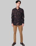 Moc Men's Long Sleeve Batik Shirt Muchoz Casual