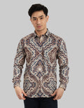 Moc Kemeja Batik Lengan Panjang Pria Muchoz
