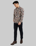Moc Kemeja Batik Lengan Panjang Pria Muchoz