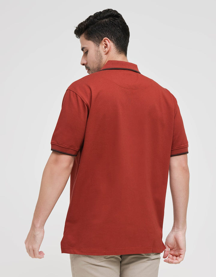 Crocodile Polo Shirt With Pocket
