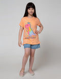 Aero Short Sleeve T-Shirt Top Rainbow Saurus