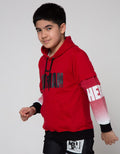 Character Sweater Batman Mv Hood Sleeve Ombre