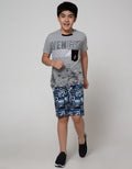 Marvel Avengers Logo Splash Kantong T-Shirt