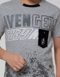 Marvel Avengers Logo Splash Kantong T-Shirt