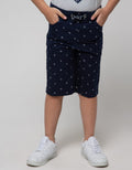 Nevada Shorts Pants Woven Print Marine