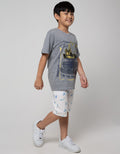 Nevada Shorts Pants Woven Print Flying Bird