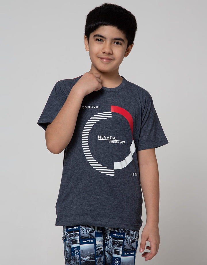 Nevada Short Sleeve T-Shirt Golden Ratio