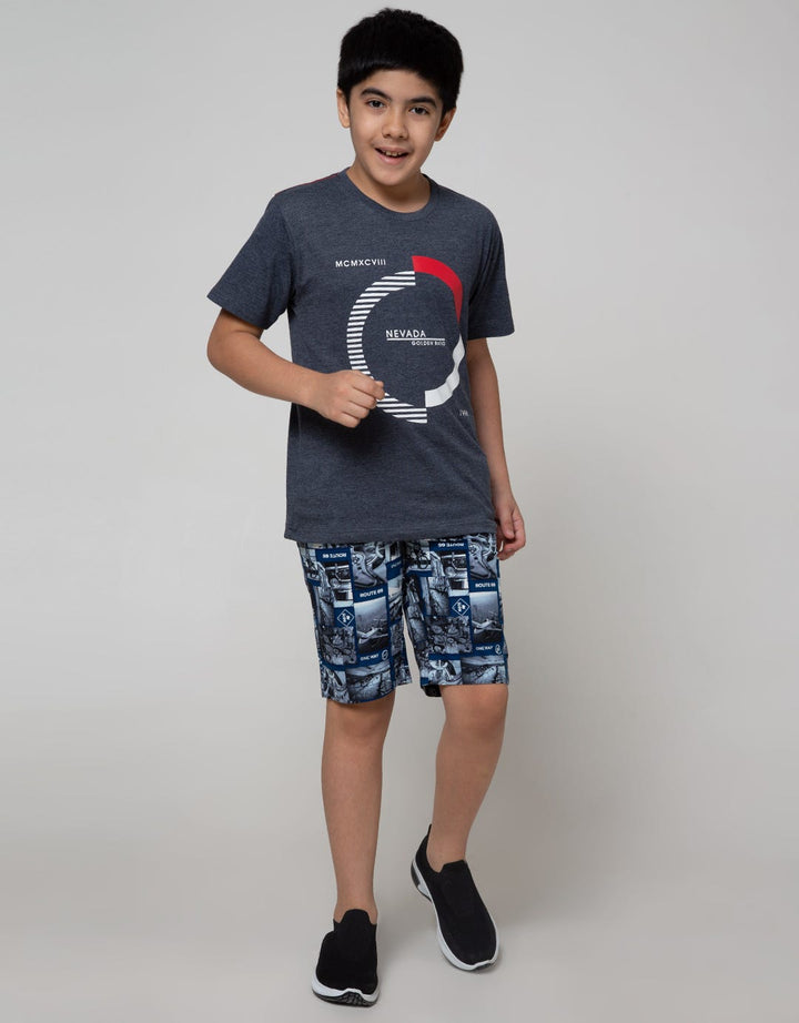 Nevada Short Sleeve T-Shirt Golden Ratio