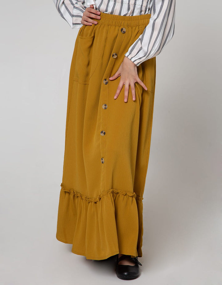 Nevada Long Skirt Crinkle Effect 