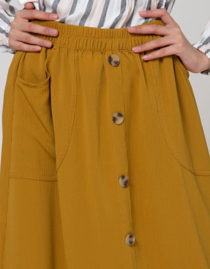 Nevada Long Skirt Crinkle Effect 