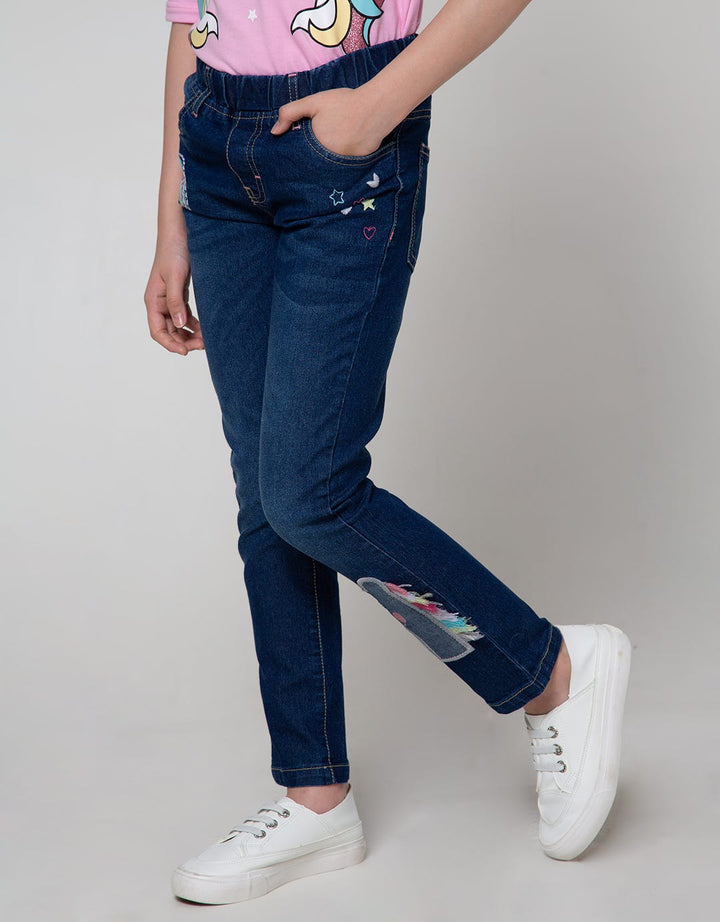 Aero Pant Denim Rainbow
