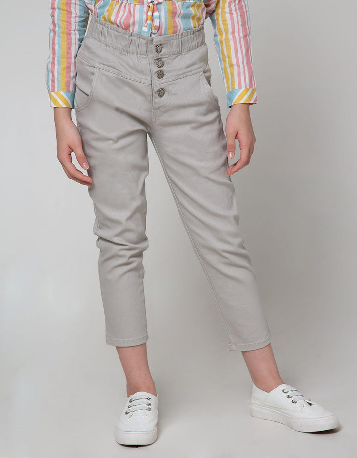Aero Pants Woven Twill Elastic Waist