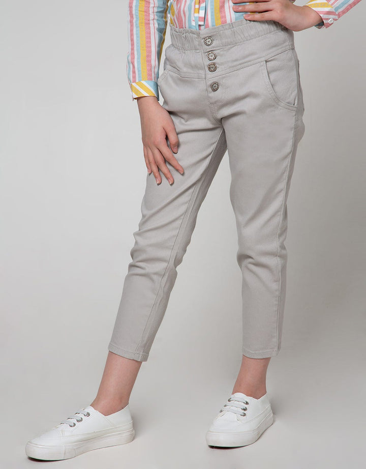 Aero Pants Woven Twill Elastic Waist