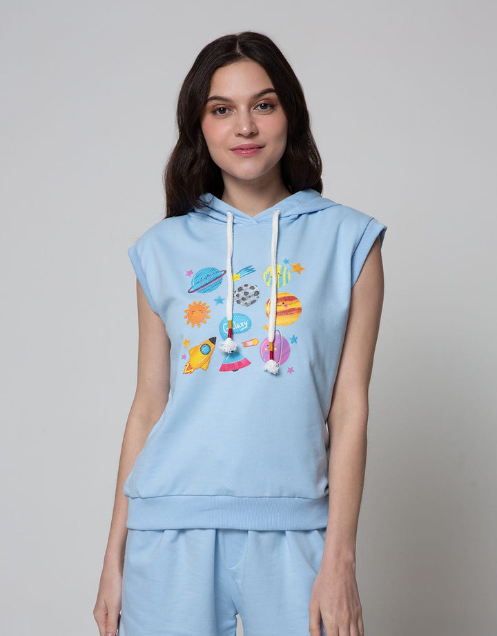 Nevada Sweatshirt Space Cute Planets