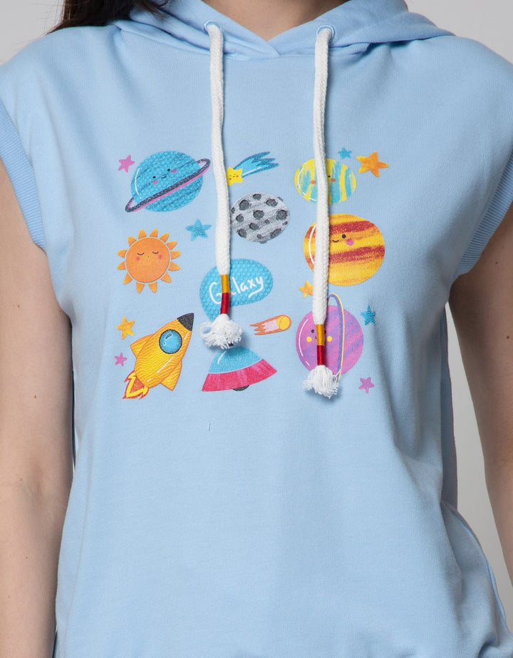 Nevada Sweatshirt Space Cute Planets