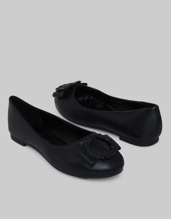Laviola Flat Shoes Round Toe Wanita