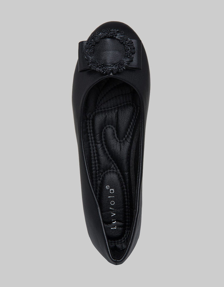 Laviola Flat Shoes Round Toe Wanita