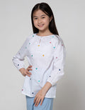 Nevada Long Sleeve Shirt Embro Love Colorful