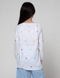 Nevada Long Sleeve Shirt Embro Love Colorful