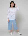 Nevada Long Sleeve Shirt Embro Love Colorful