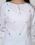 Nevada Long Sleeve Shirt Embro Love Colorful