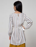 Nevada Long Sleeve Shirt With Print Stripe
