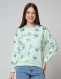 Nevada Sweatshirt Floral Cheerful
