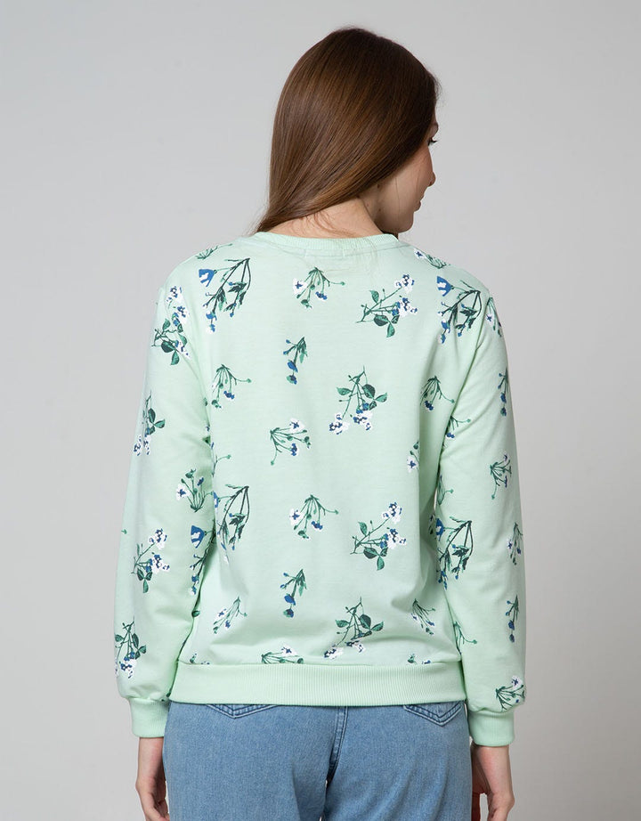Nevada Sweatshirt Floral Cheerful