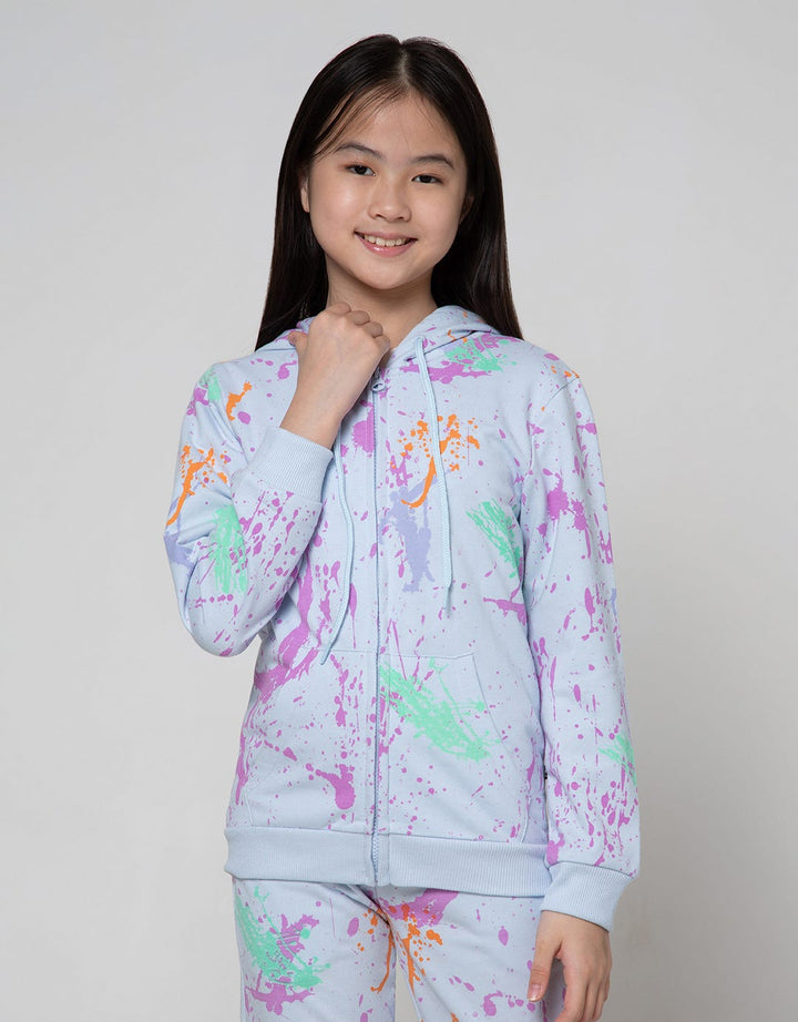 Nevada Jacket Hoodie Print Splash All Over