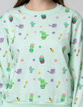 Nevada Cactus Print Sweatshirt