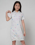 Nevada Short Sleeve Dress Hoodie Full Print Bear