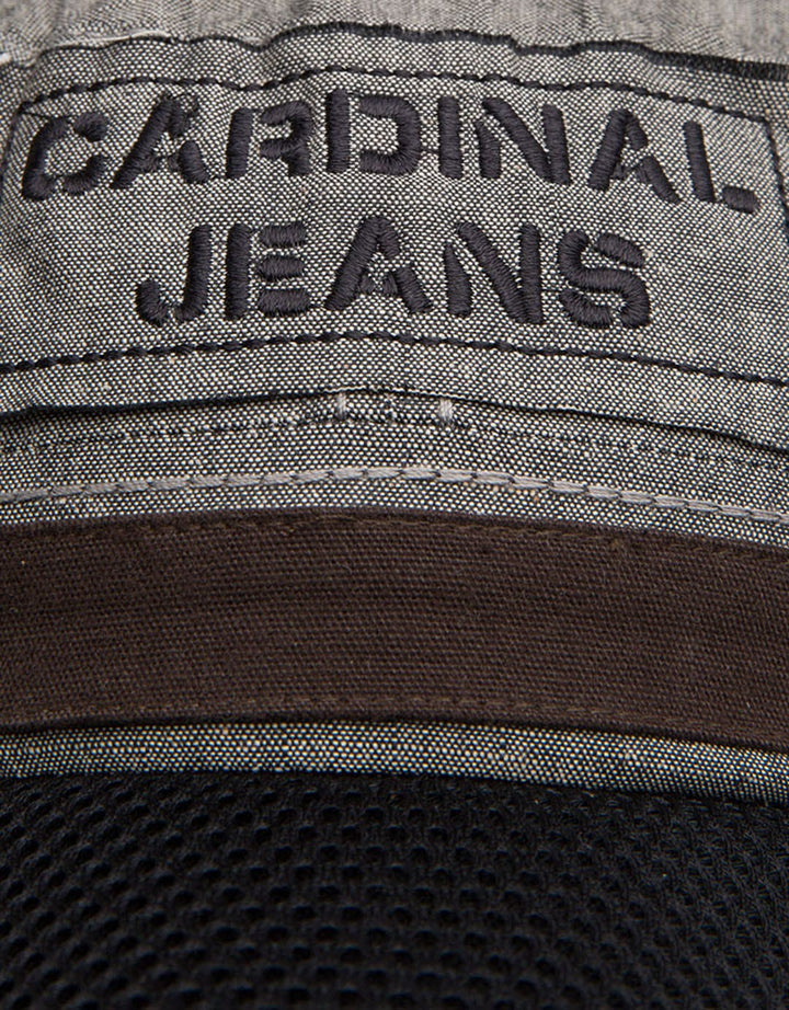 Cardinal Jeans Patch Hat