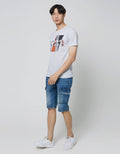 Cardinal Jeans T-Shirt Oblong Casual