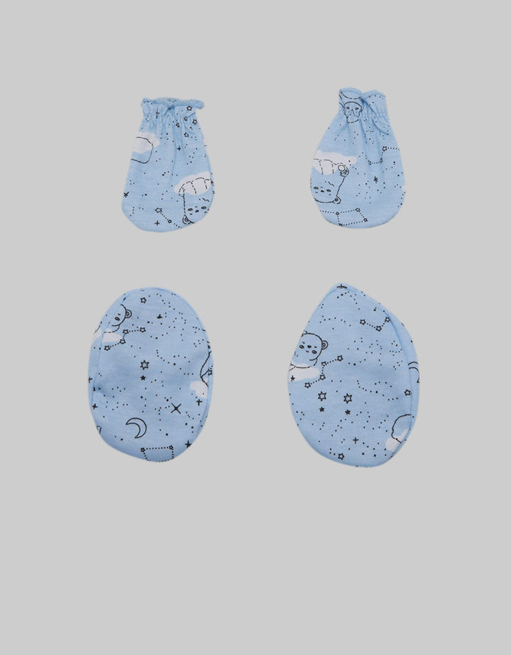 Pipiniko Baby Gloves Full Printed Gloves + Feet