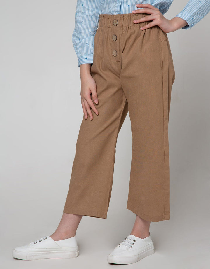 Aero Long Pants Woven Elastic Waistband