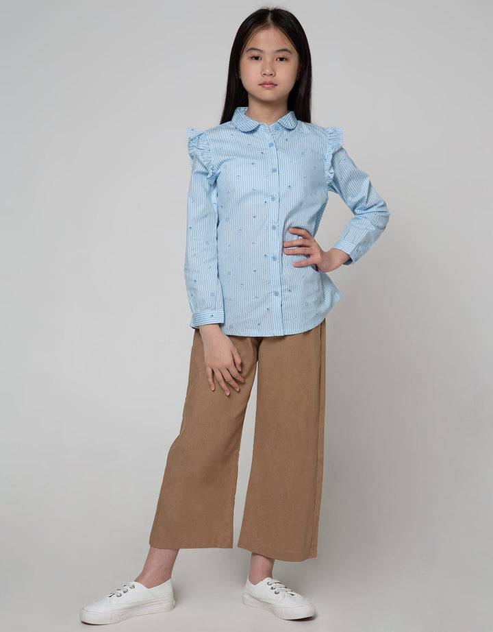 Aero Long Pants Woven Elastic Waistband