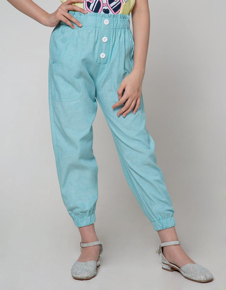 Aero Long Pants Woven Elastic Waistband