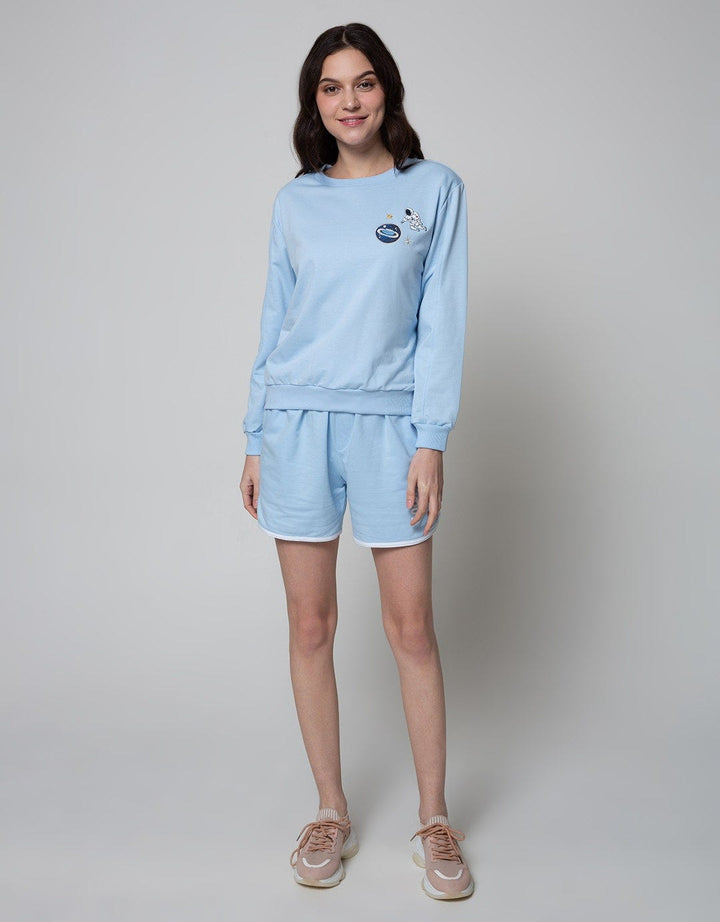Nevada Sweatshirt Space Astronaut And Planet