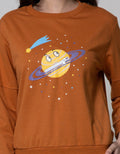 Nevada Sweatshirt Space Space Out Zipper