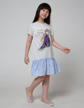 Disney Frozen Find Your Strength Short Sleeve Midi Dress