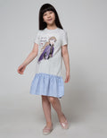 Disney Frozen Find Your Strength Short Sleeve Midi Dress