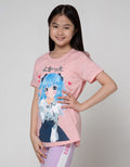 Nevada Short Sleeve T-Shirt Basic Short Sleeve Top Anime Girl