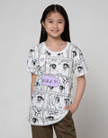 Nevada Short Sleeve T-Shirt Basic Top Full Print Anime Comic